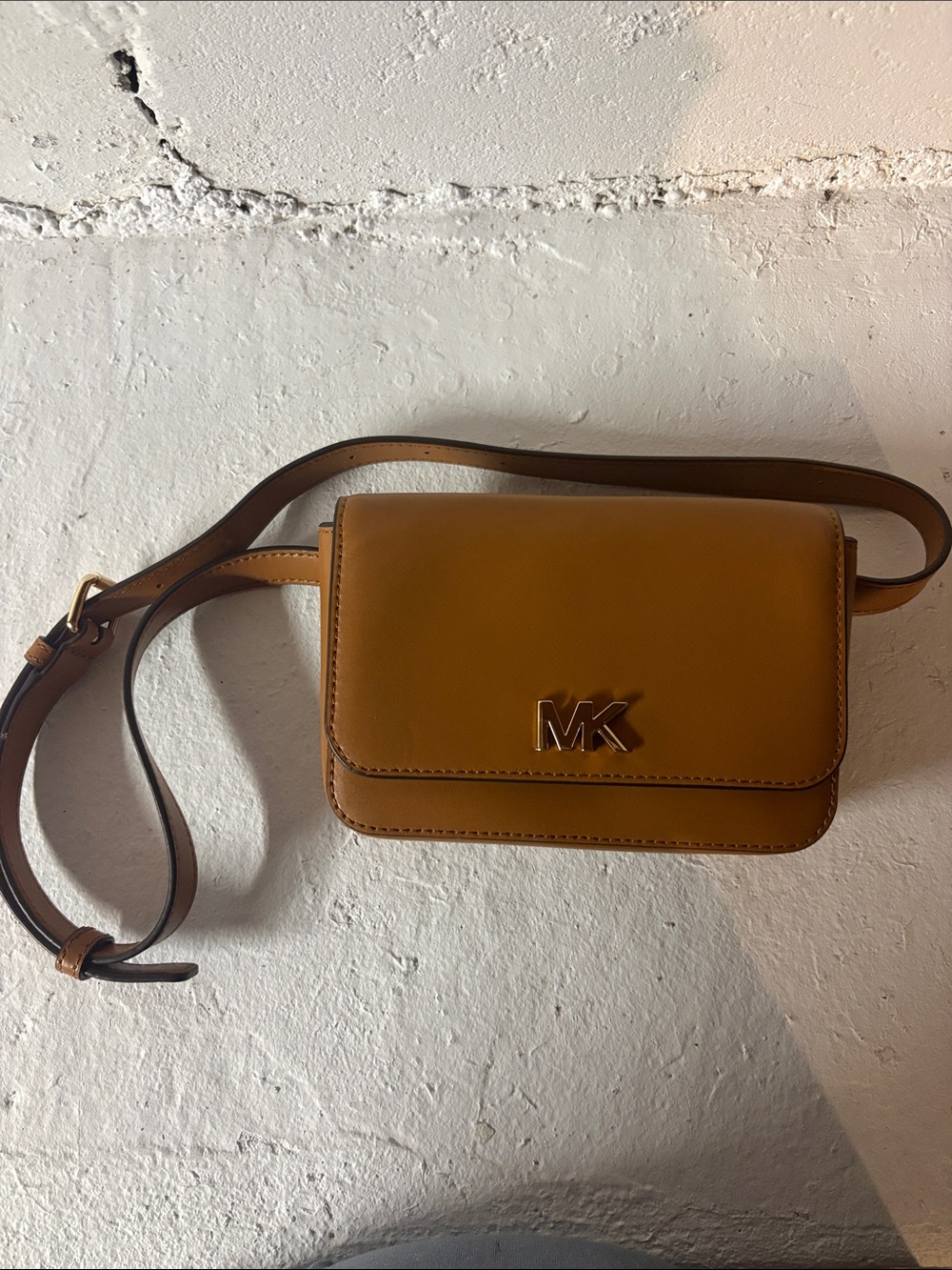 Michael Kors Mott Leather Belt Bag